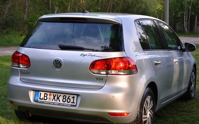 Volkswagen Golf cena 22500 przebieg: 201000, rok produkcji 2010 z Rybnik małe 301